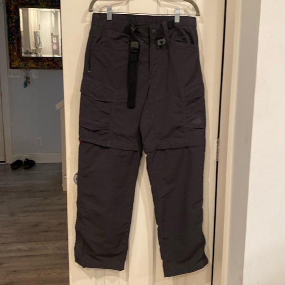The North Face Other - Cargo pants legs can be transitioned into shorts, dark charcoal color ￼